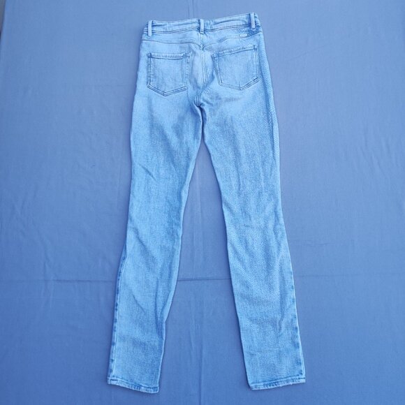 Vintage Marciano Stiletto No 97 jeans women's size 25 hard washed denim blue - Picture 3 of 16